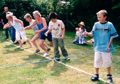 Egg-and-spoon race