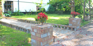 front path to the house