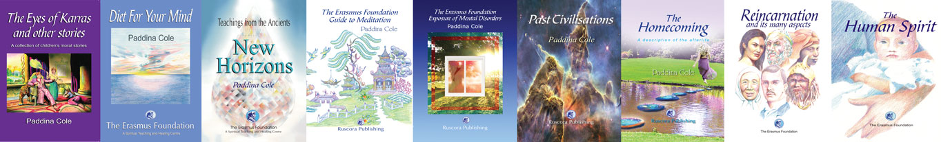 Collection of books available